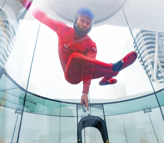 Simulador de paracaidismo